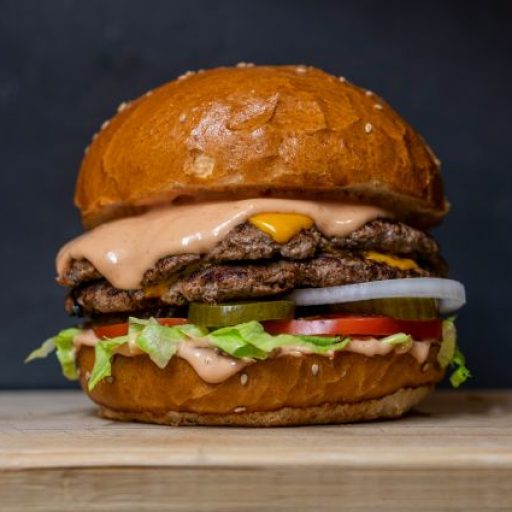 a crispycrunchy burger